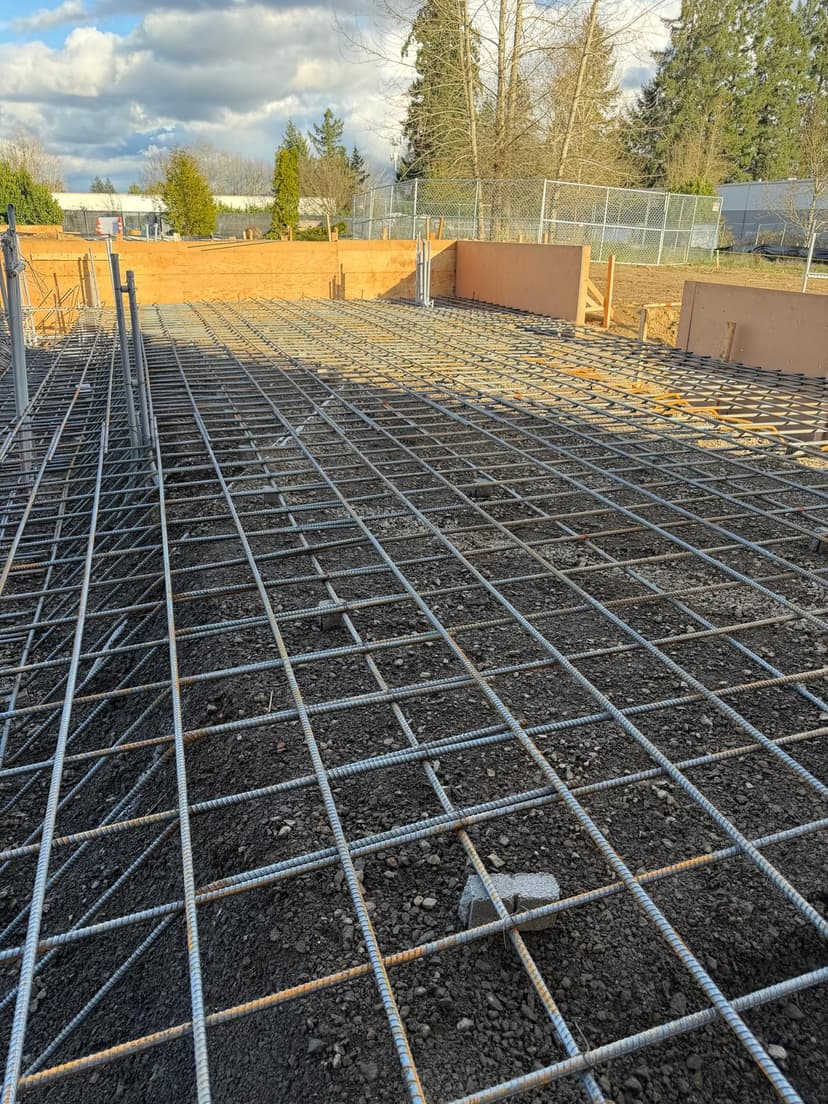 Rebar work in progress — Hermanos Rebar